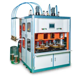 Four-head Eight-station Vertical Winder
